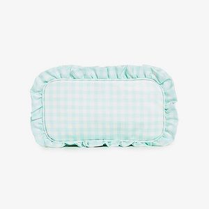 Stoney Clover Small Ruffle Pouch in Mint Chip
